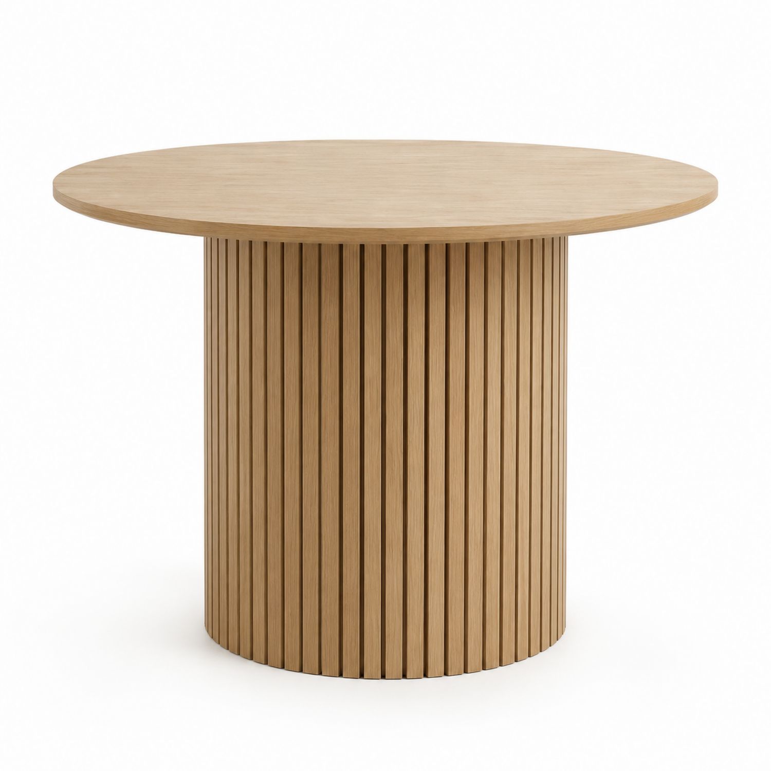 Okrągły stół jadalniany z drewna dębowego 120 cm