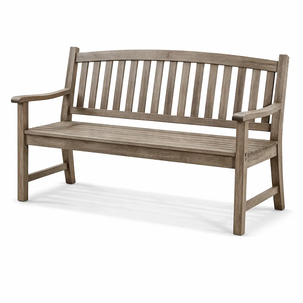 Banc en bois 3 places-furnoveta