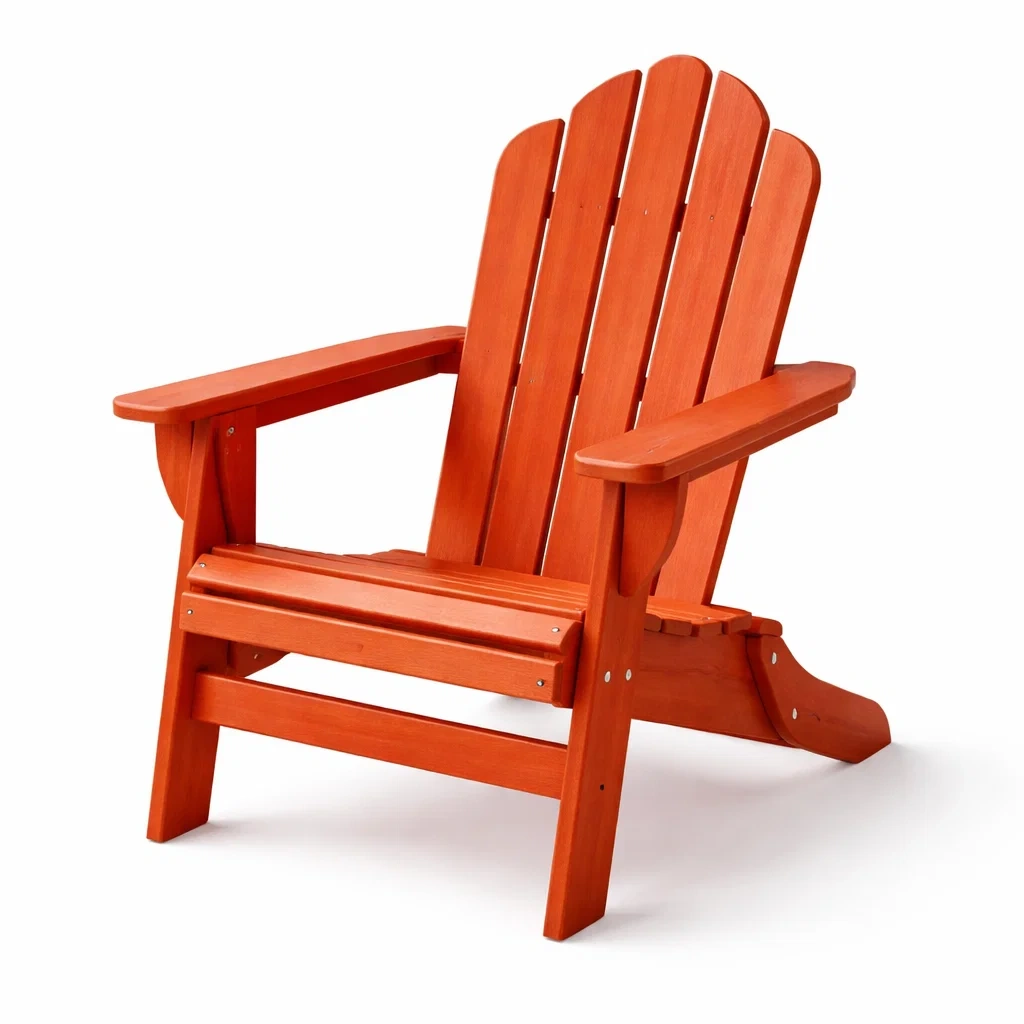 Chaise Adirondack en bois de pin rouge-furnoveta