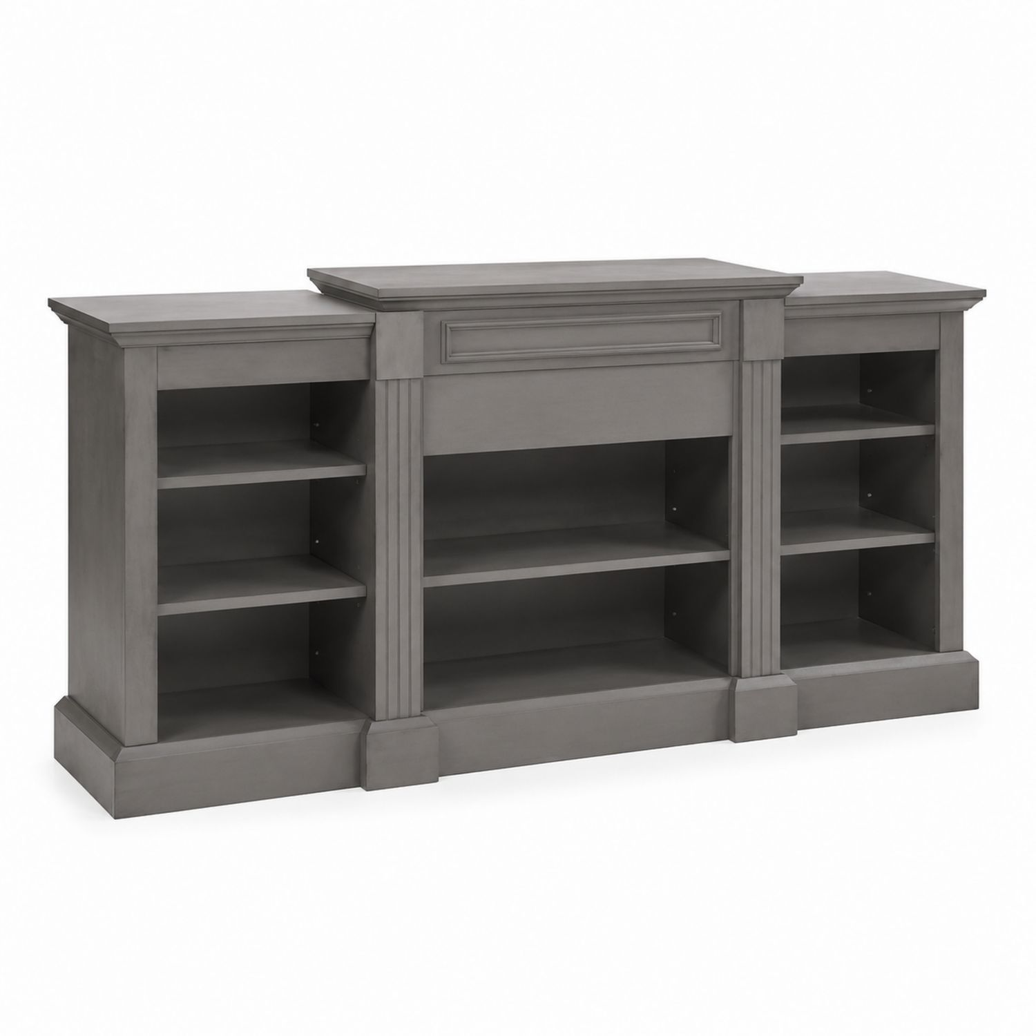 TV-Schrank-Set Holz Grau 200x45x85 cm