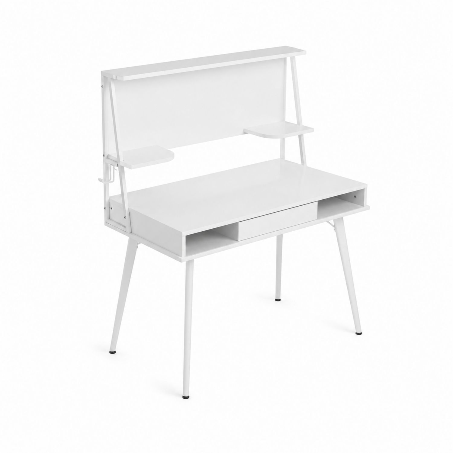 Metalowe biurko z MDF z szufladą 120x60x75 cm