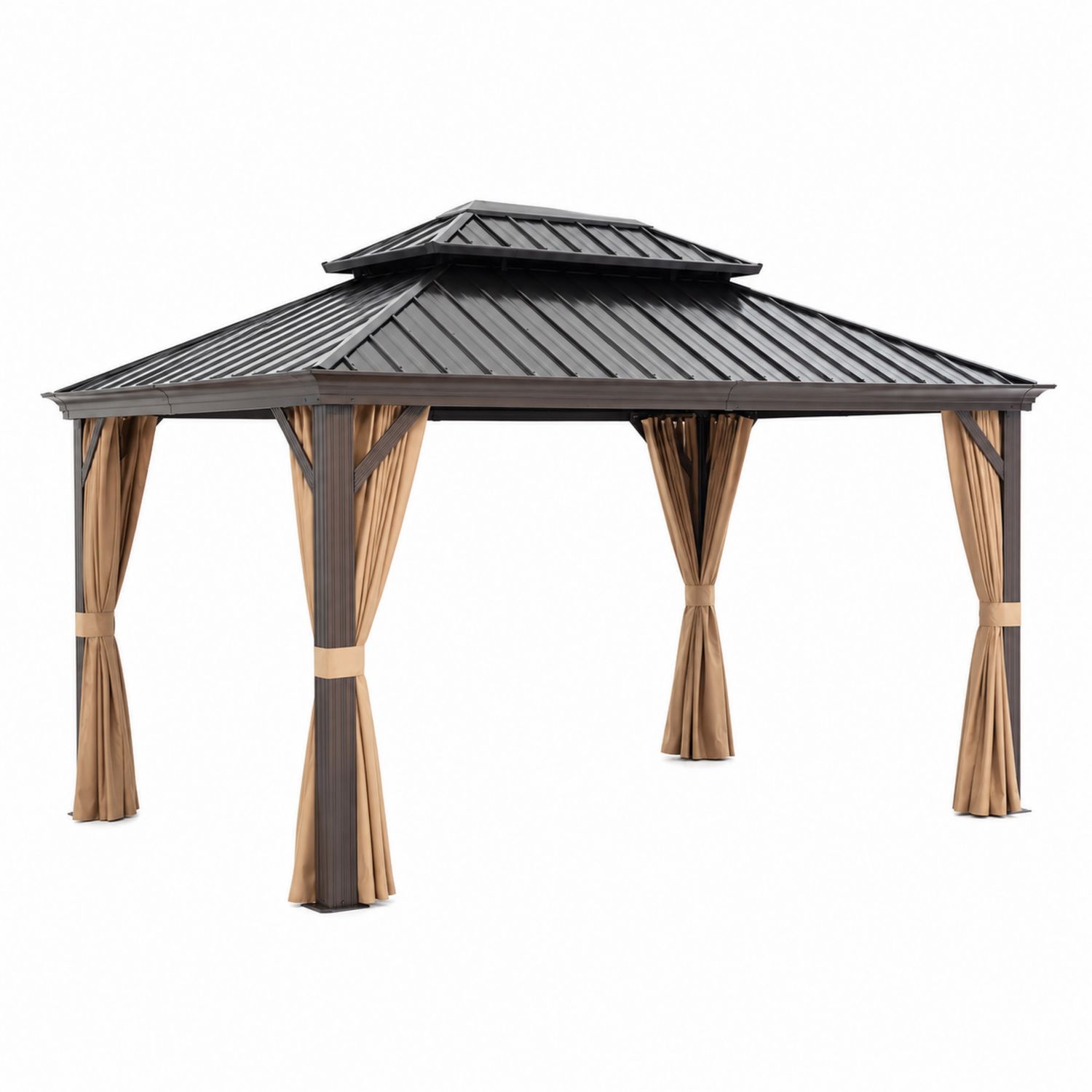 Pawilon ogrodowy z aluminium i poliestru 3x4m