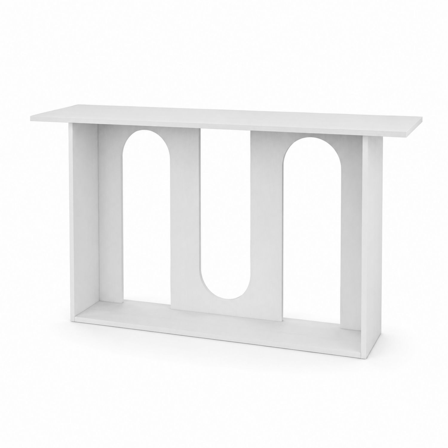 Konsola prostokątna MDF Biały 120 cm