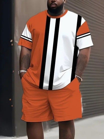 👕40% OFF!🩳Men's Camo Print T-Shirt & Shorts Set – Coordinated, Relaxed, Breathable 🌿