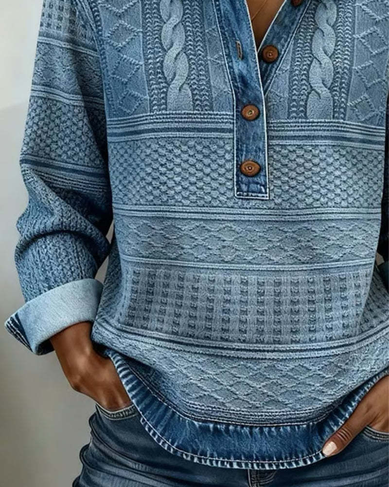 Orlissey - Textured Button-Up Shirt