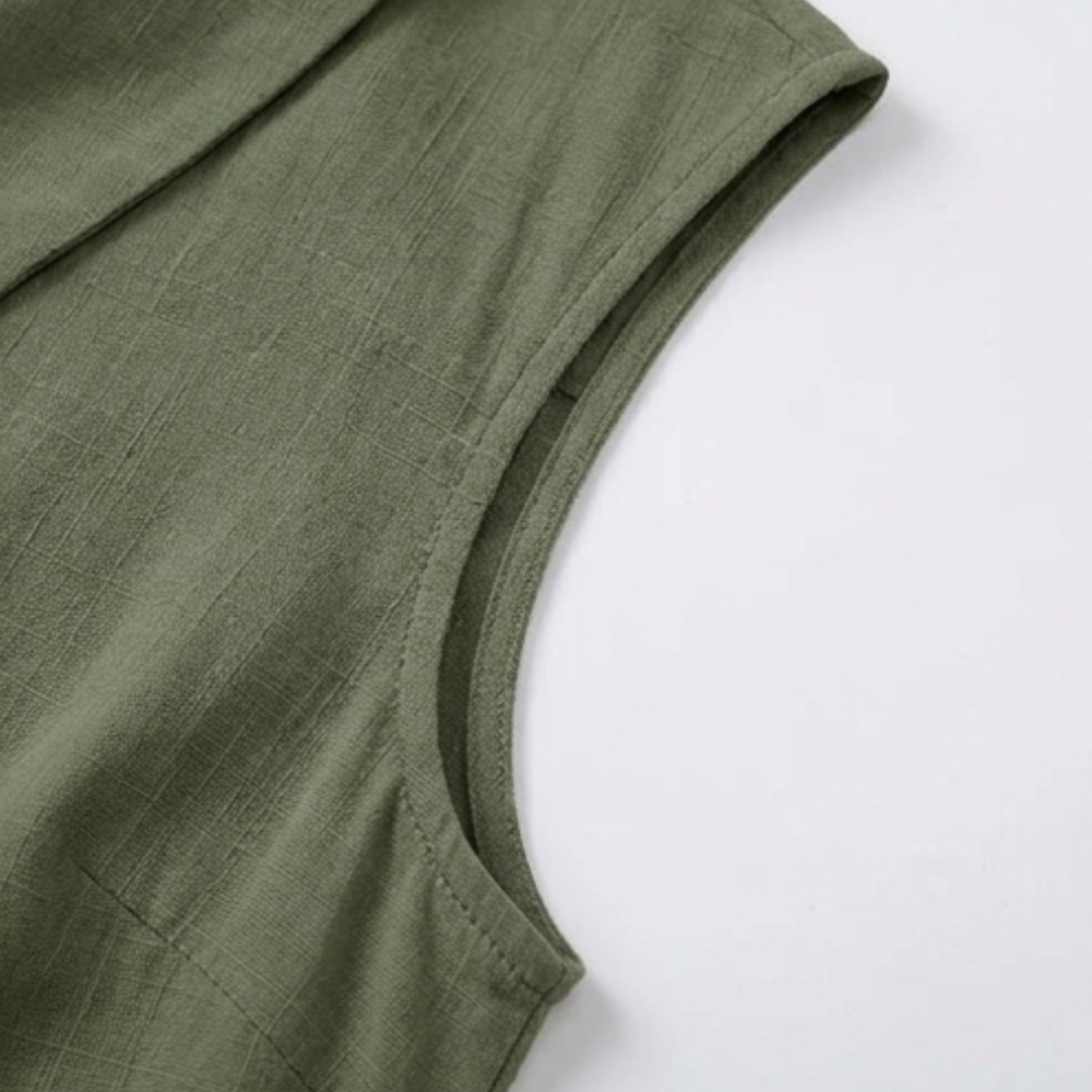 Linora – Women's Breezy Collared Summer Top