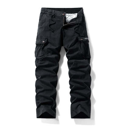 👖 50% OFF NOW! 🛠️ Men's Cotton Cargo Tactical Pants – Multi-Pocket, Reinforced Construction & Adjustable Waist 🔧
