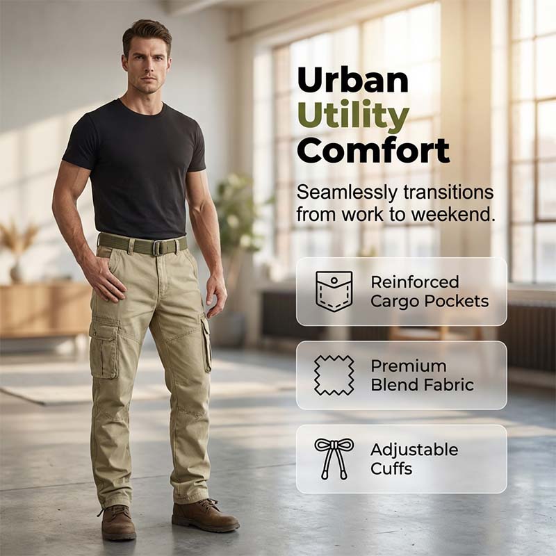 📢📢50% OFF !! ⏰Men's Classic Tactical Cargo Pants