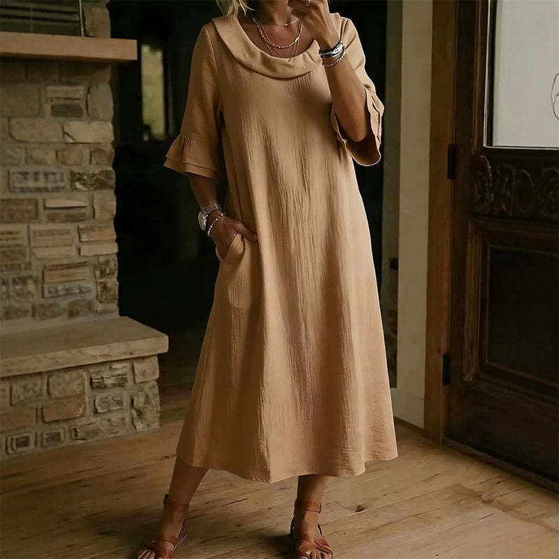 ⌛Limited-Time Offer-Women's Casual Round Neck Summer Dress