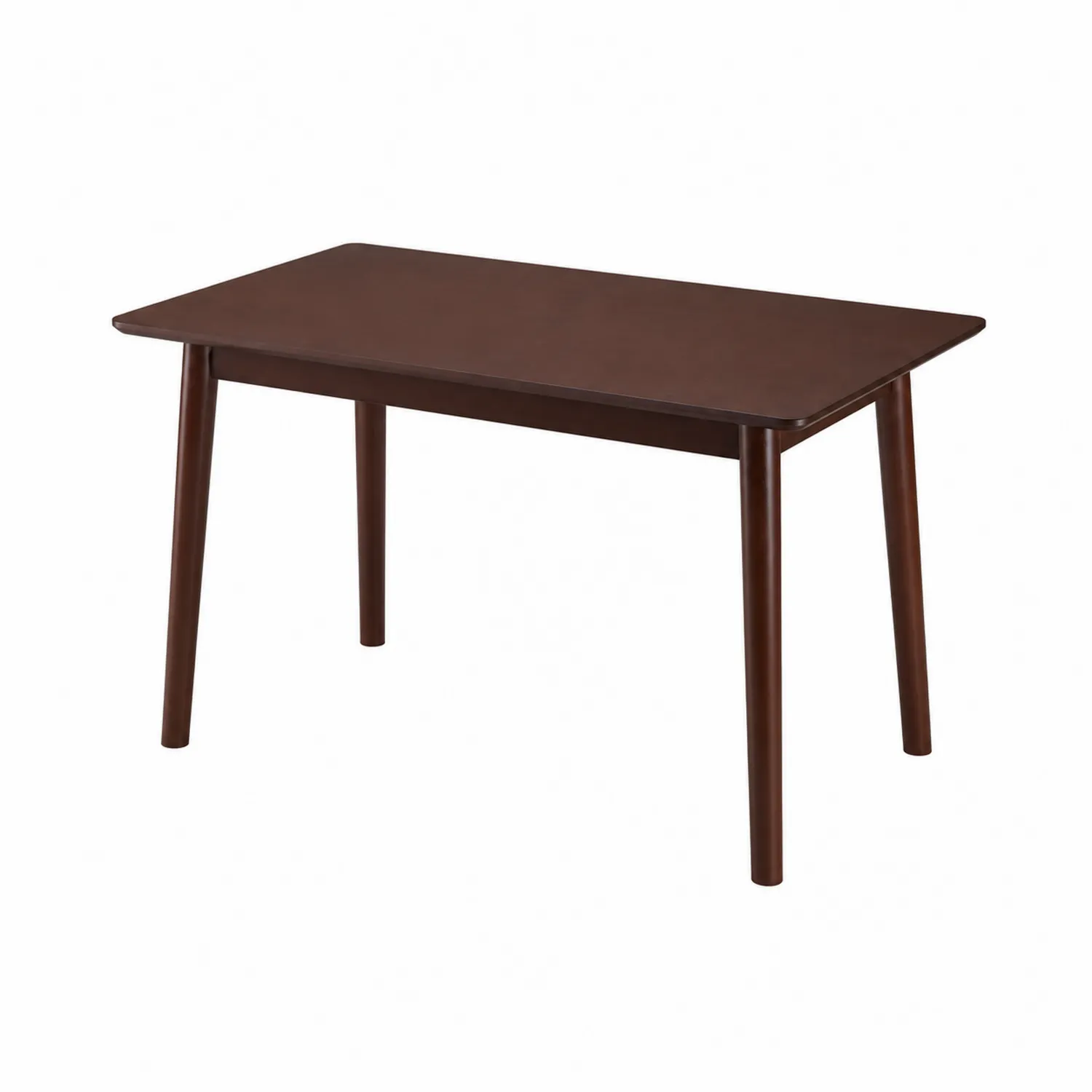 Stół jadalniany brązowy 120 cm lite drewno-Wohnkulturcraft