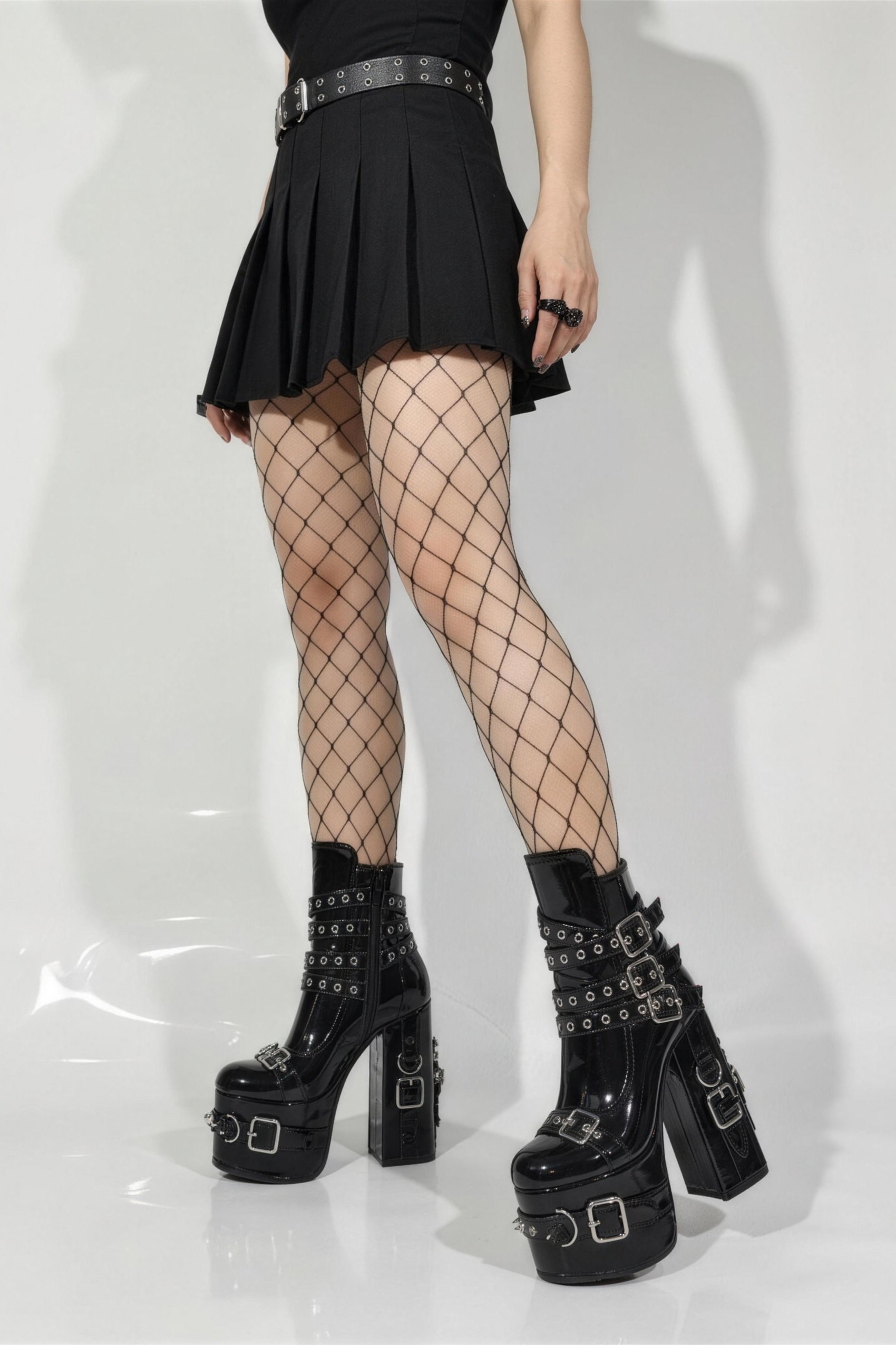 New Gothic Wedge Over-the-Knee Boots for Women, Dark Chic Hot Girl Long Boots