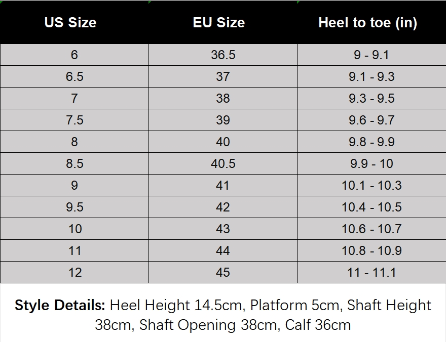 Women’s plus-size knee-high boots with chunky heels, punk gothic style, and metal chains