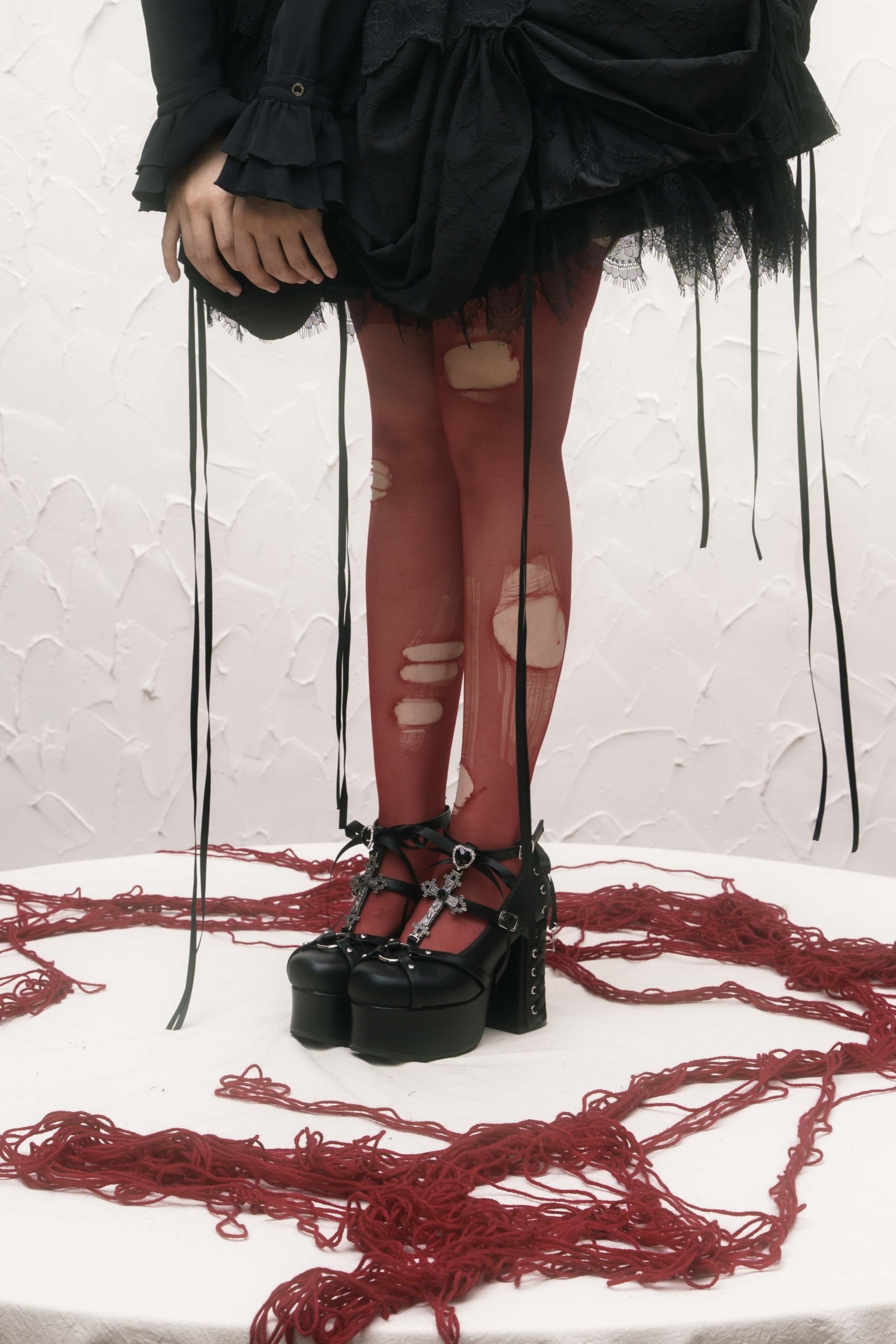 [Copy]Dark Gothic Subculture Women's Boots Niche High Heels