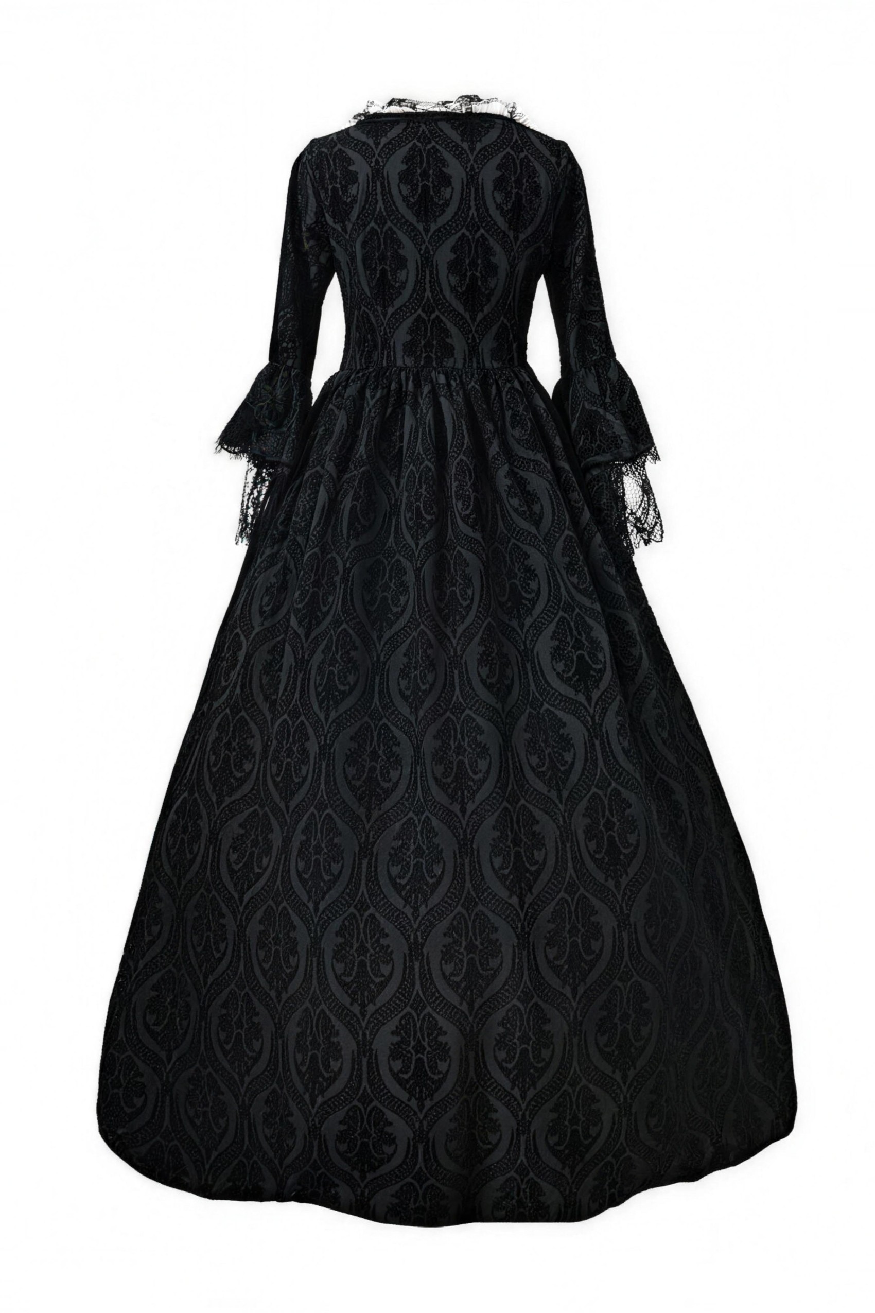 [Copy]Women's 3-Piece Gothic Victorian Dress Set Corset Bolero & Layered Maxi Skirt Dark Romantic Vampire Costume