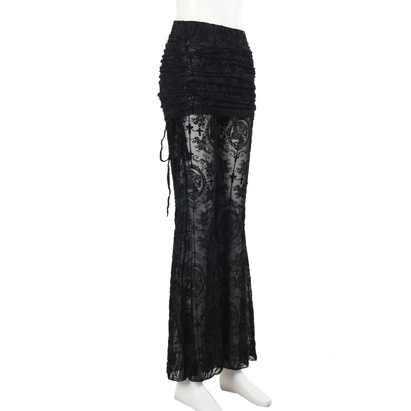 Gothic style lace fashionable versatile set