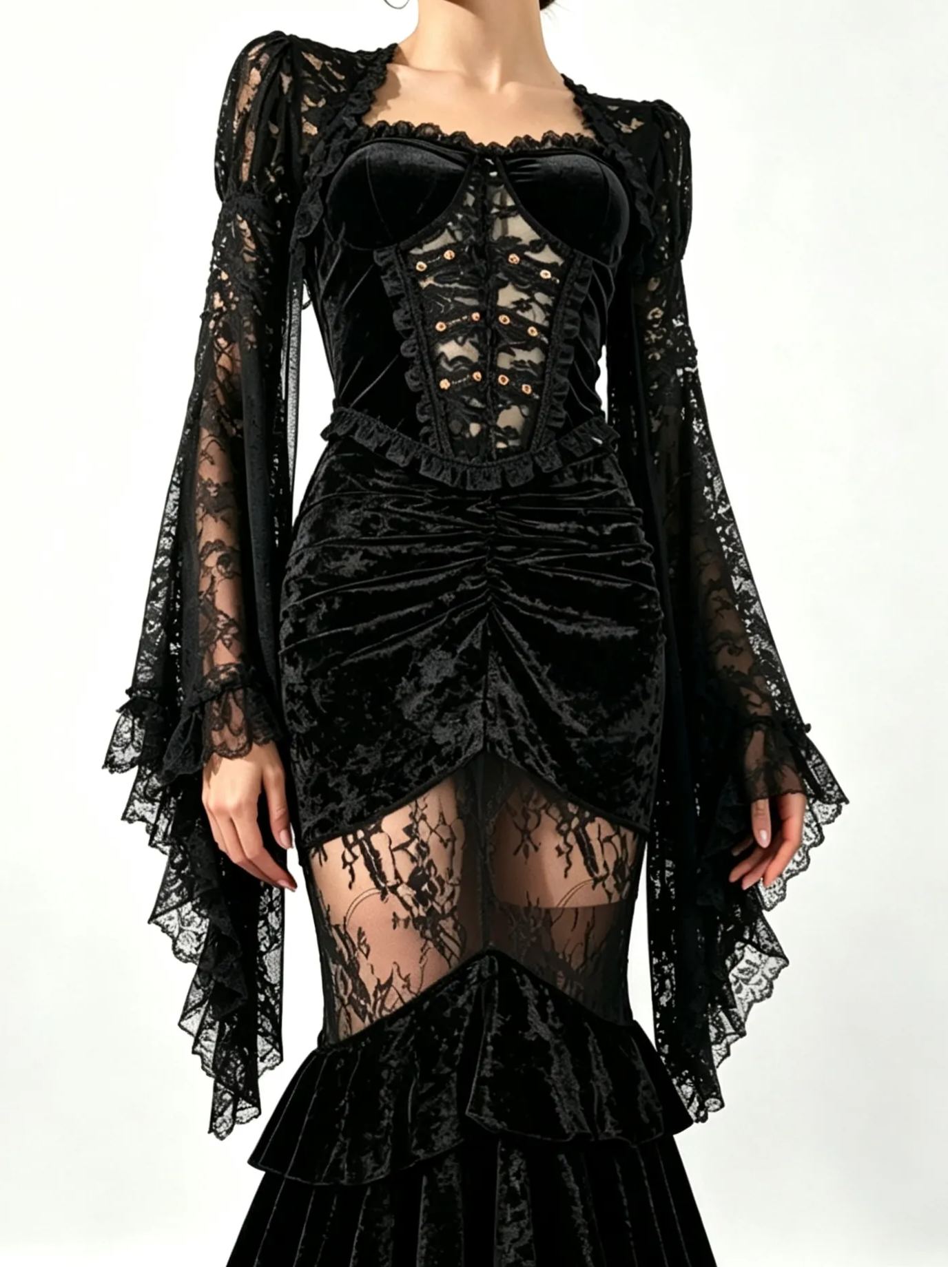 Vintage gothic clothes