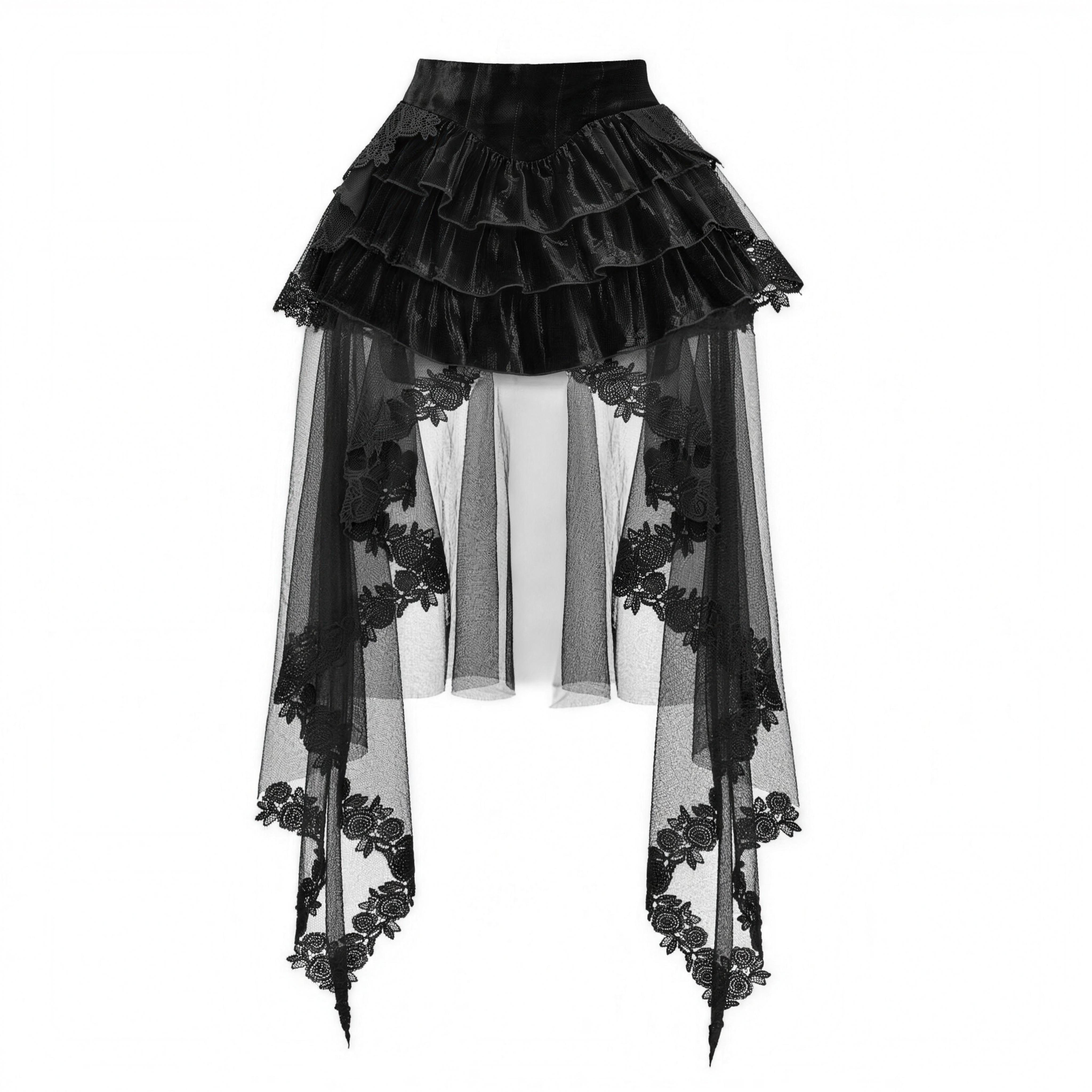 Gothic Rococo Velvet Herringbone Corset Slip Dress