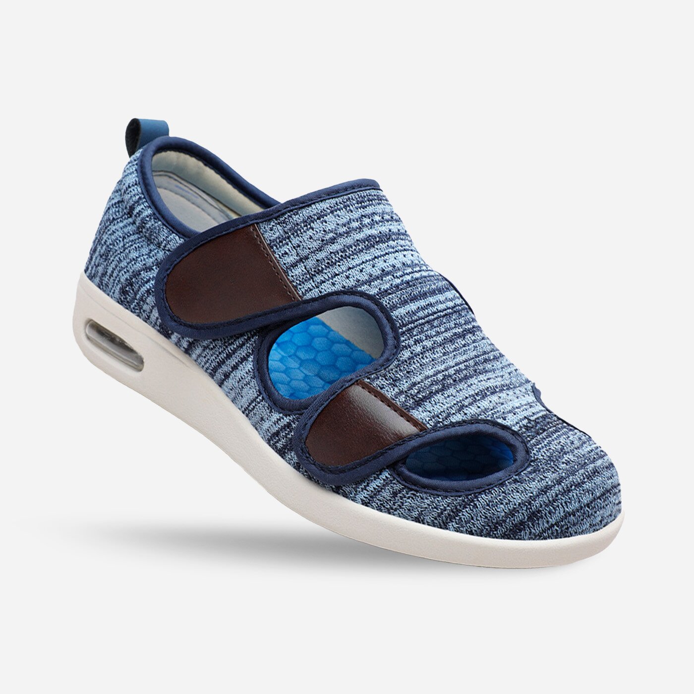 Women Extra Wide Width Sandals Walking Shoes Black