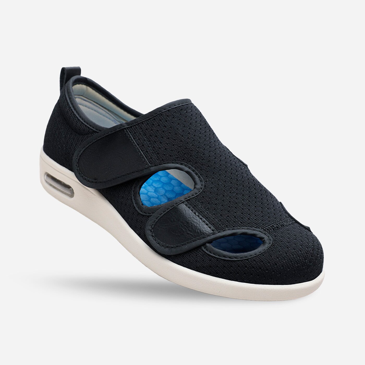 Women Extra Wide Width Sandals Walking Shoes Black