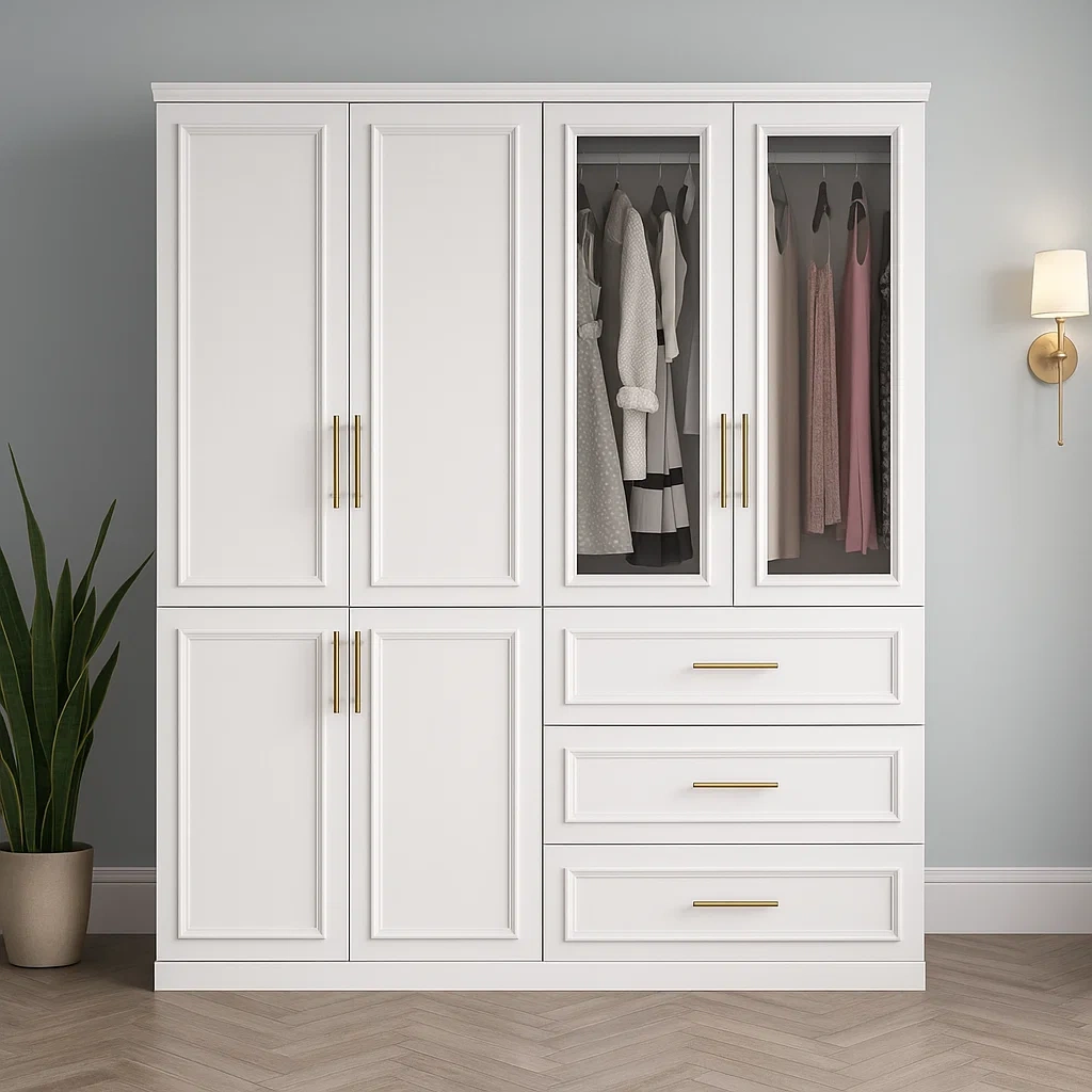 Schlafzimmermöbel,Kleiderschrank-Livinvine