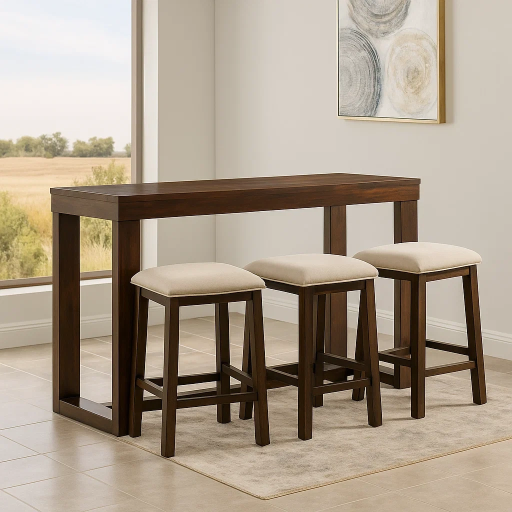Esszimmermöbel,Bartisch-Set-Livinvine