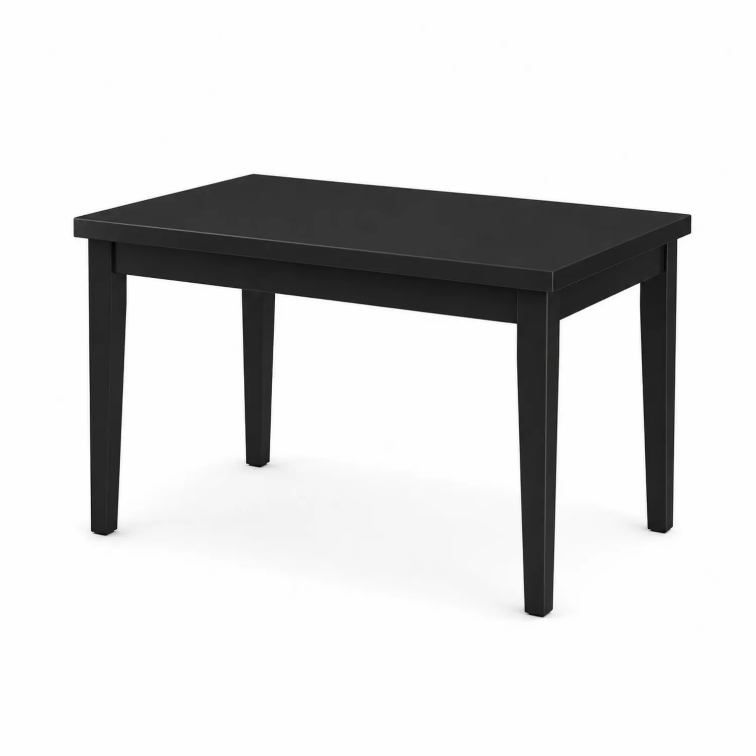 Stół jadalniany prostokątny czarny 120x75x75 cm drewno-Norvitron
