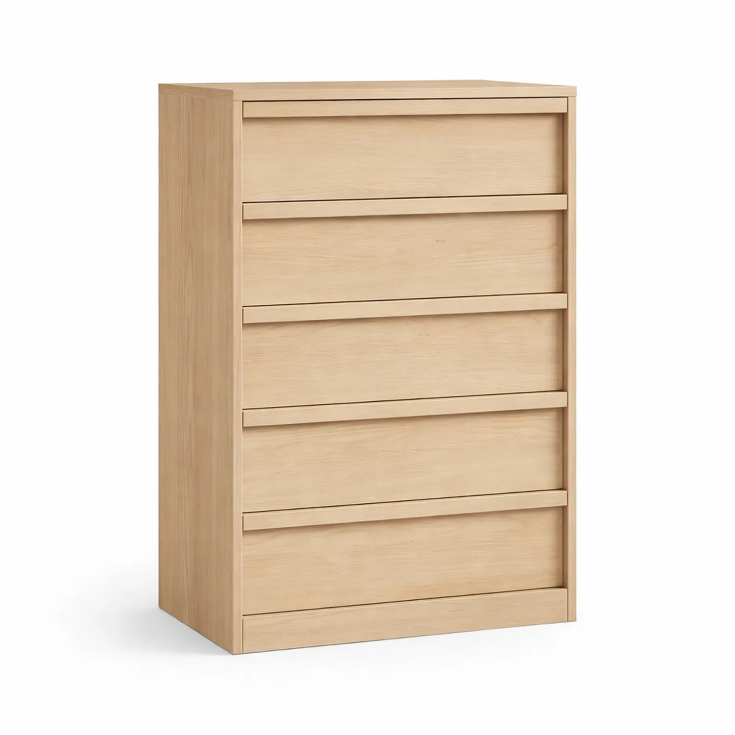 Komoda drewniana z pięcioma szufladami 120 cm-Norvitron