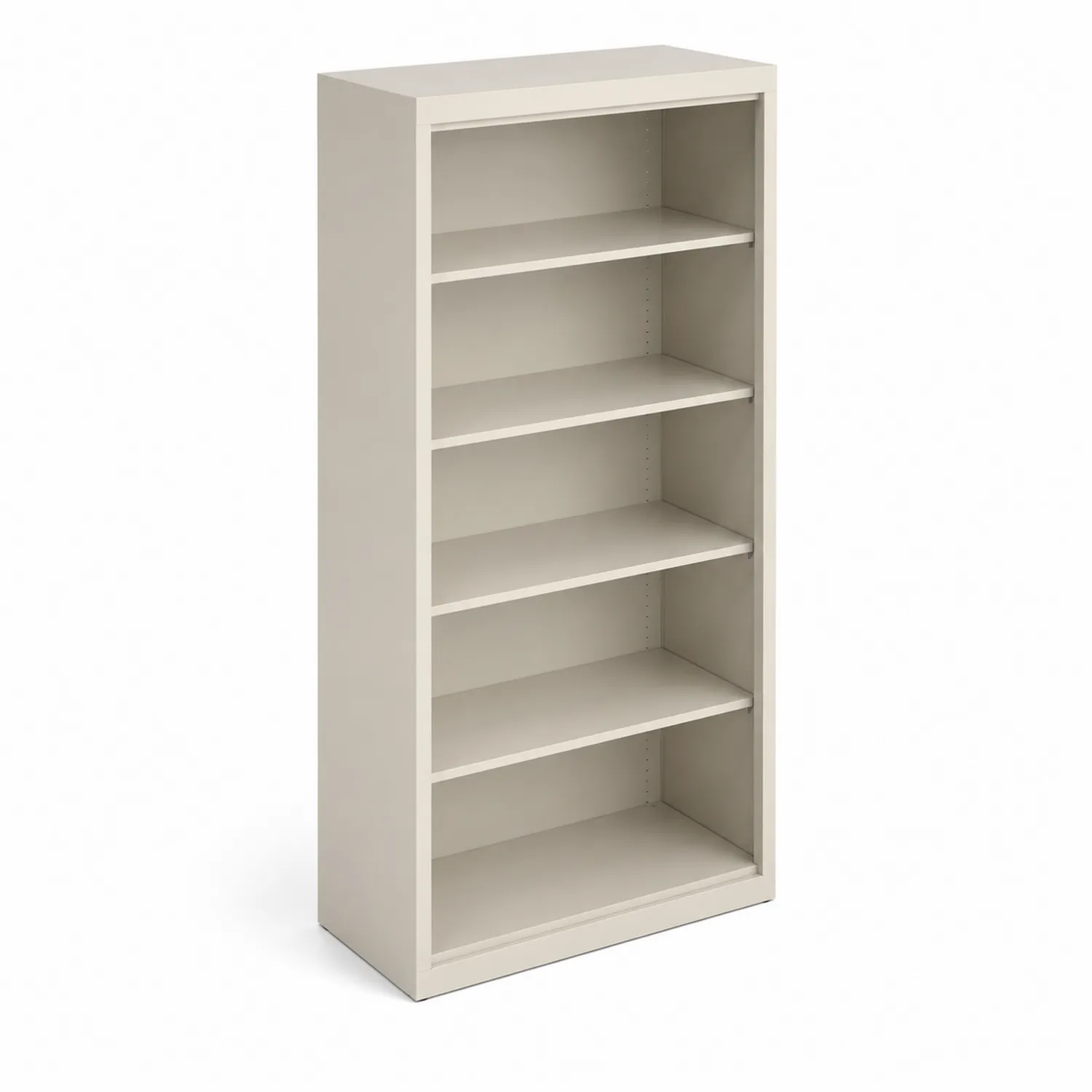 Regał metalowy beżowy 180x90x40 cm z 5 półkami-Norvitron