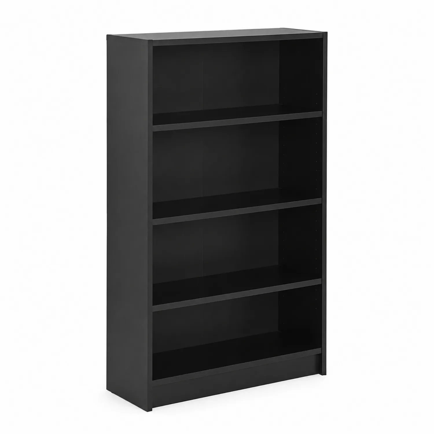Regał czarny z płyty laminowanej 180 cm x 80 cm x 30 cm-Norvitron