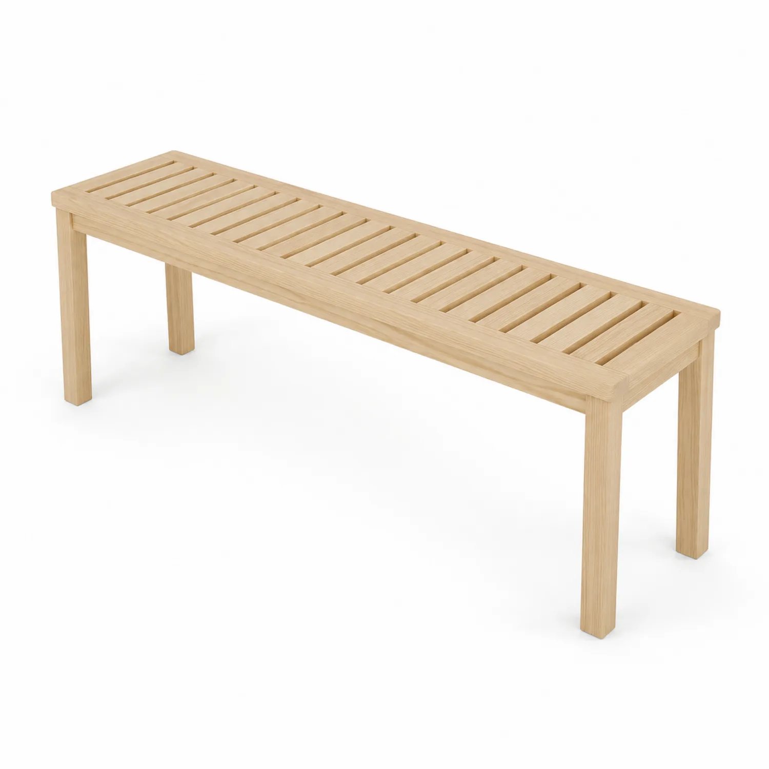 Ławka ogrodowa z drewna dębowego 120cm