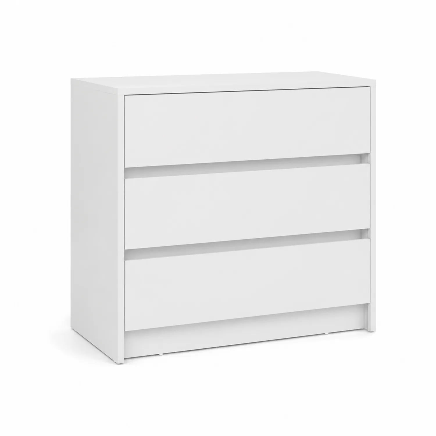 Komoda z trzema szufladami MDF 80x40x78 cm