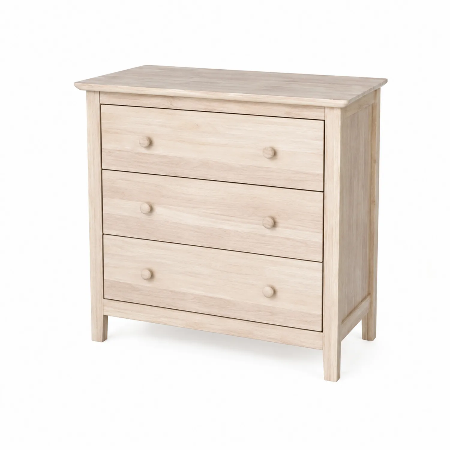Komoda drewniana z 3 szufladami 80 cm x 90 cm x 40 cm
