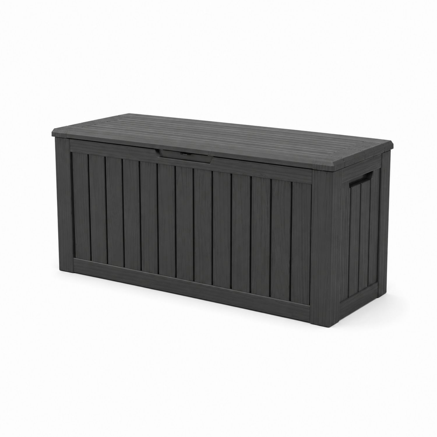 Skrzynia ogrodowa plastikowa Antracytowa 120x45x60 cm