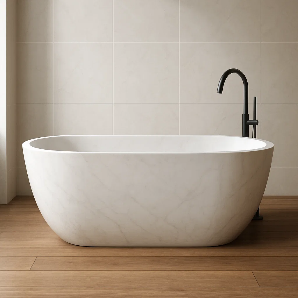 Badezimmermöbel,Freistehende Badewanne-Livarone