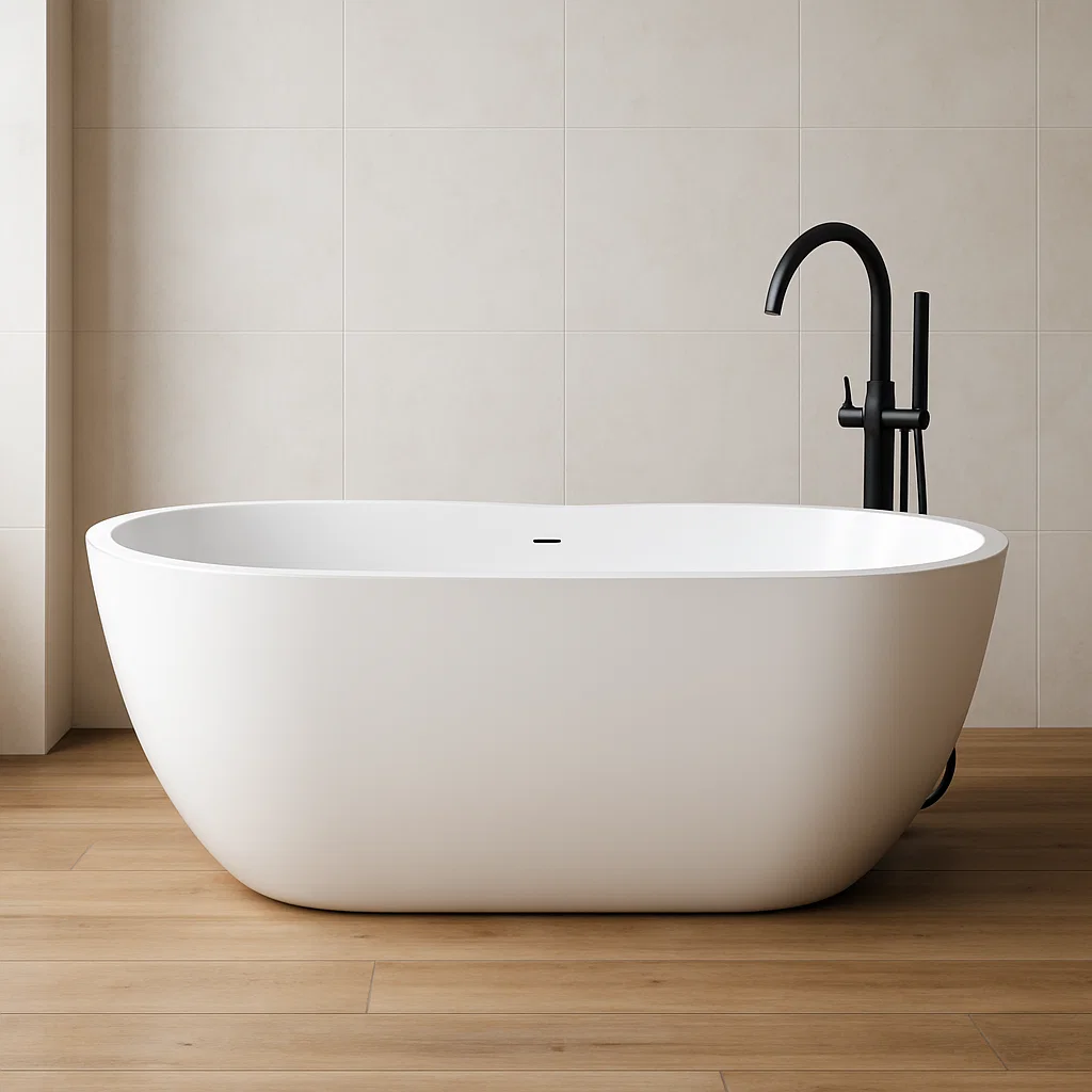 Badezimmermöbel,Freistehende Badewanne-Livarone