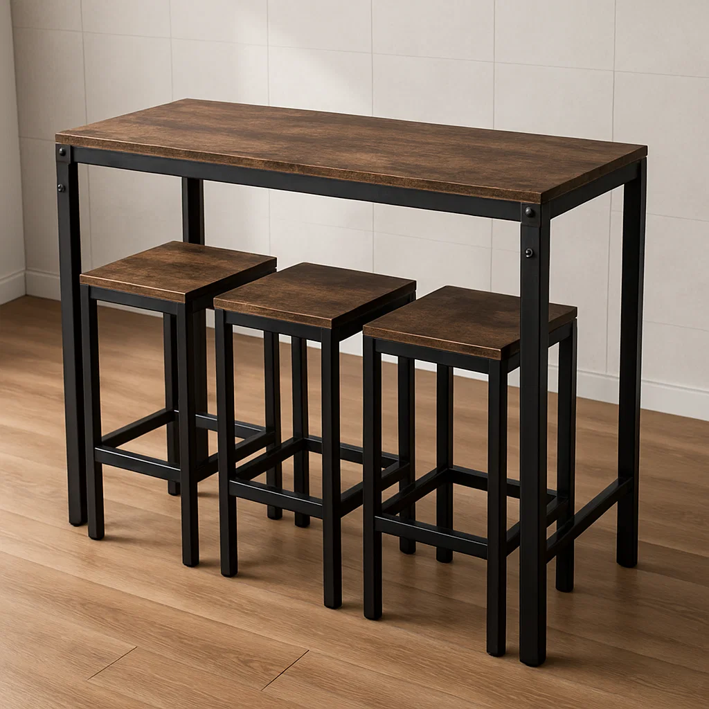 Esszimmermöbel,Bartisch-Set-Livarone