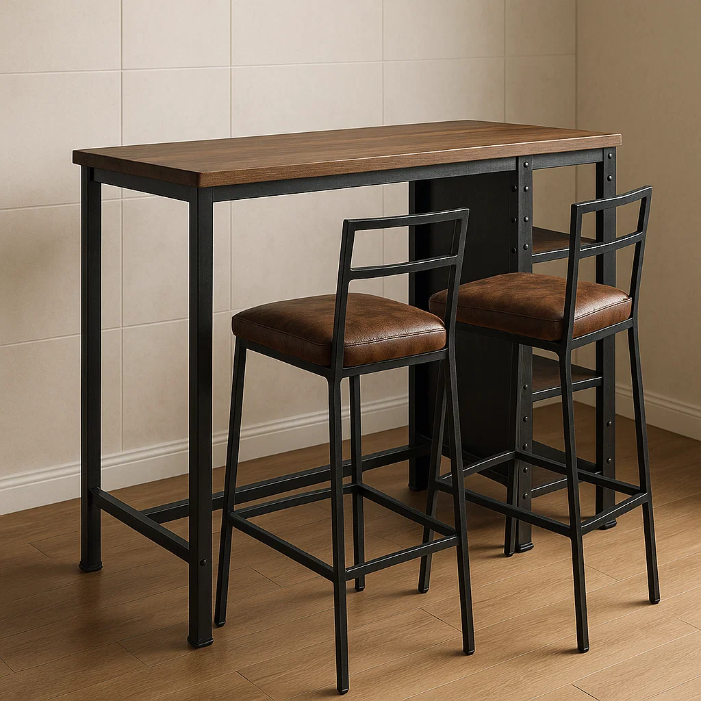 Esszimmermöbel,Bartisch-Set-Livarone