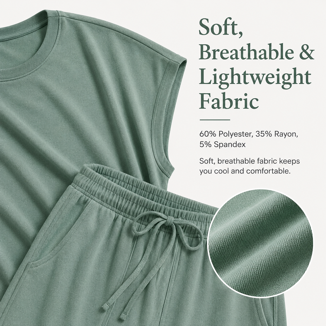 Fabric and sleeve detail