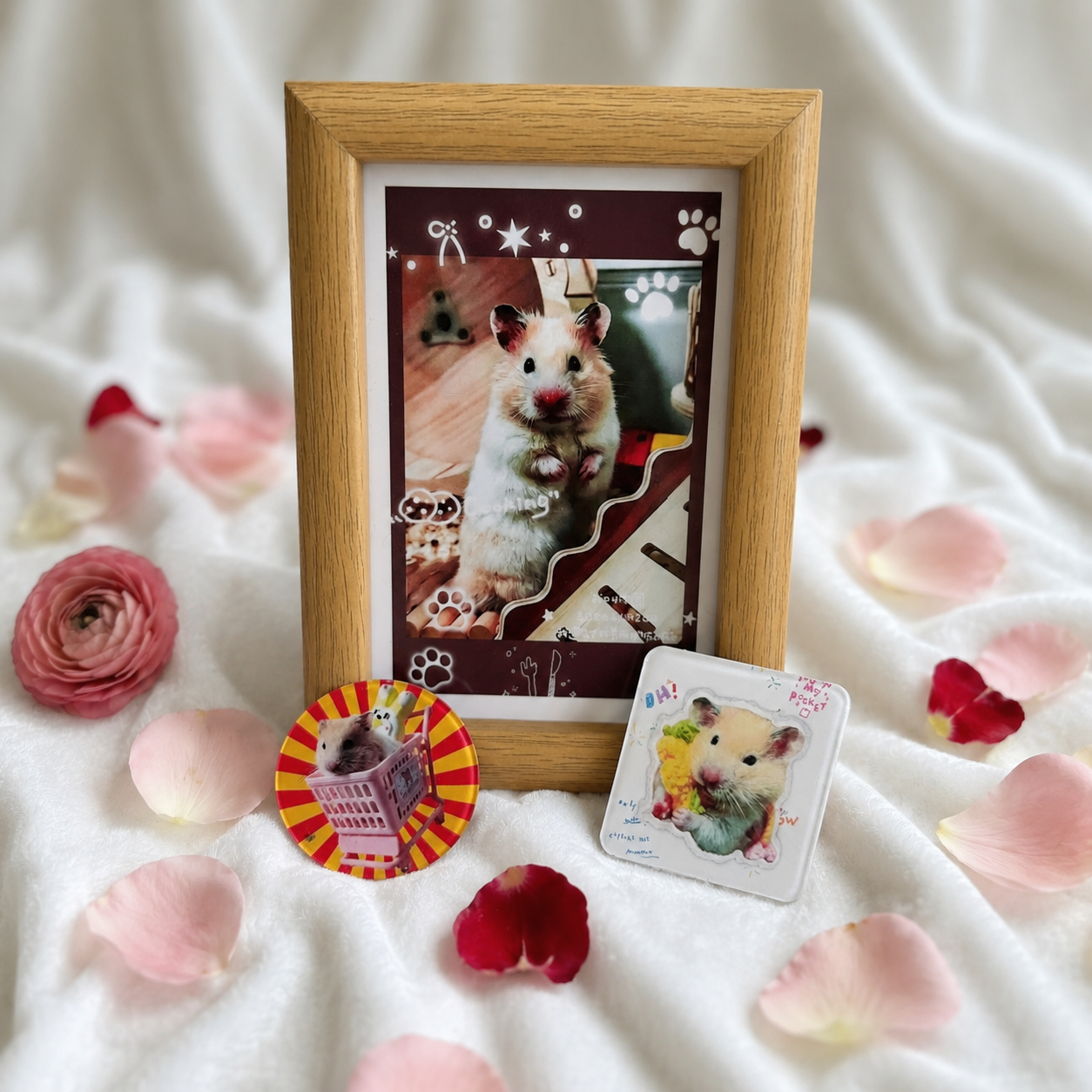 Pawfect Moments Custom Pet Photo Frame – Personalized Keepsake for Your Furry Friend