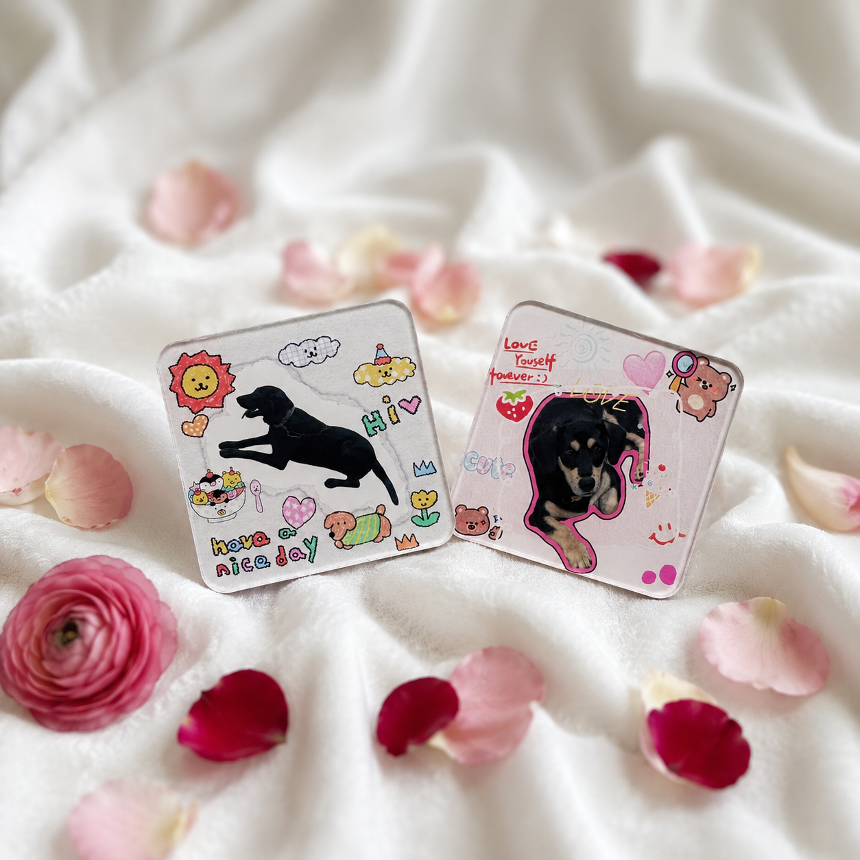 Little Moments, Forever – Personalized Pet Photo Magnet