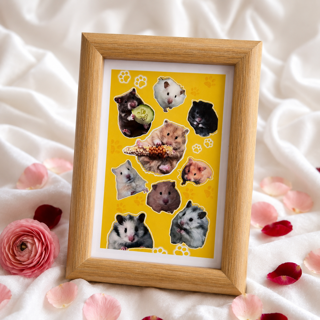 Pawfect Moments Custom Pet Photo Frame – Personalized Keepsake for Your Furry Friend