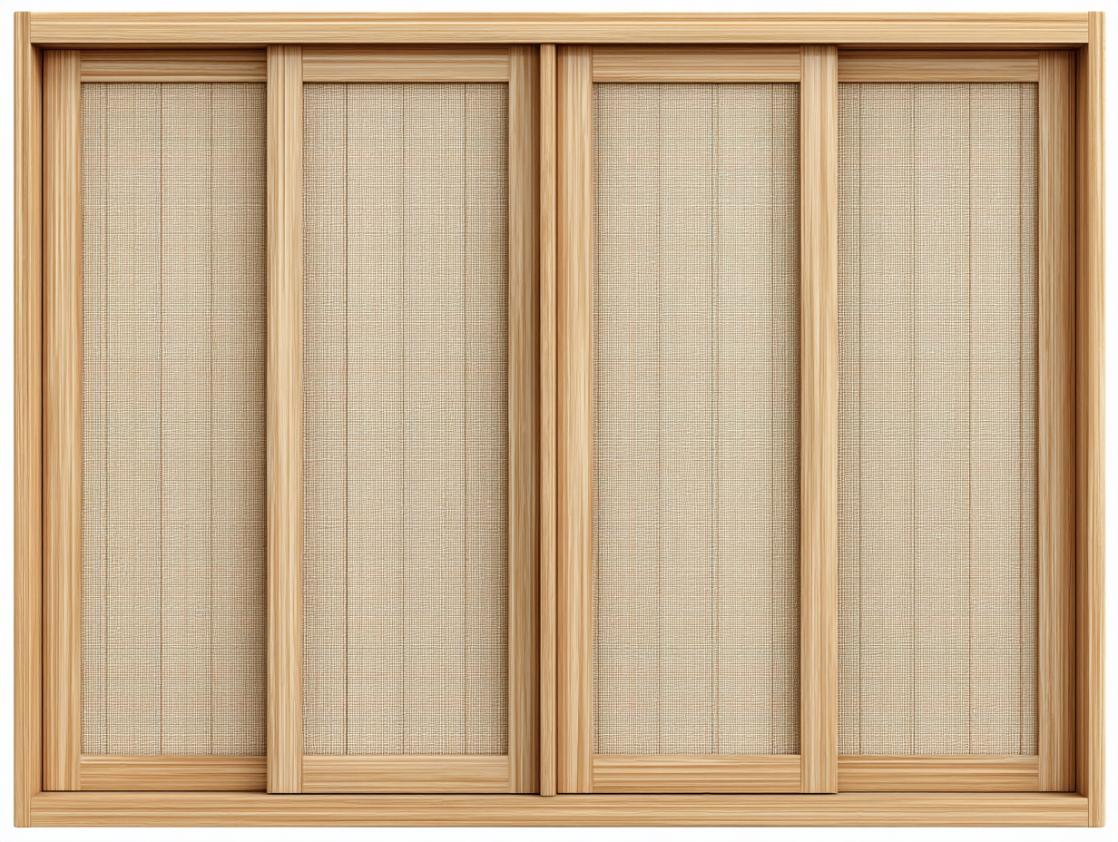 Kleiderschränke mit Schiebetüren Holz-Rattan 240x60x220 cm - Natur-Beige - modernes Design für Schlafzimmer-Lovexvohome