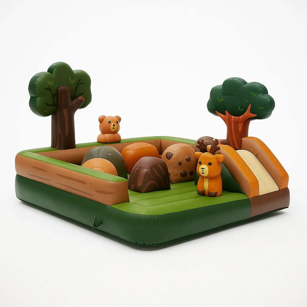 Outdoor-Spiel,Hüpfburg-Livaluno