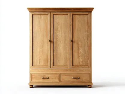 Armarios de tres puertas - madera engineered - 130x58x195 cm - marrón - diseño clásico para dormitorio-Ziluxadwell