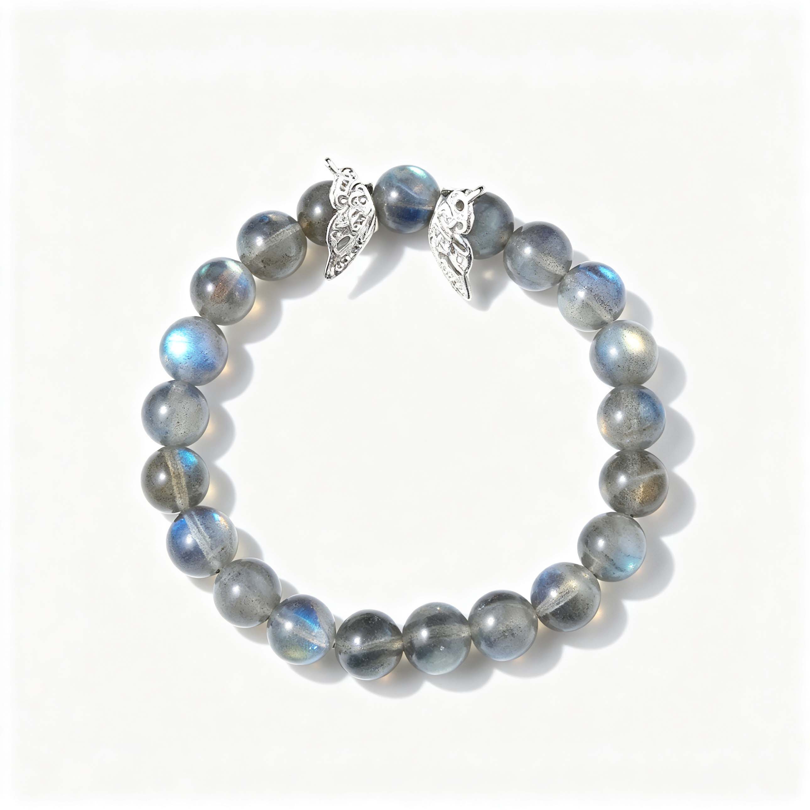 Flashy Labradorite Crystal Energy Bracelet – 'Stone of Magic' 