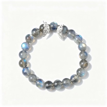 Flashy Labradorite Crystal Energy Bracelet – 'Stone of Magic' 