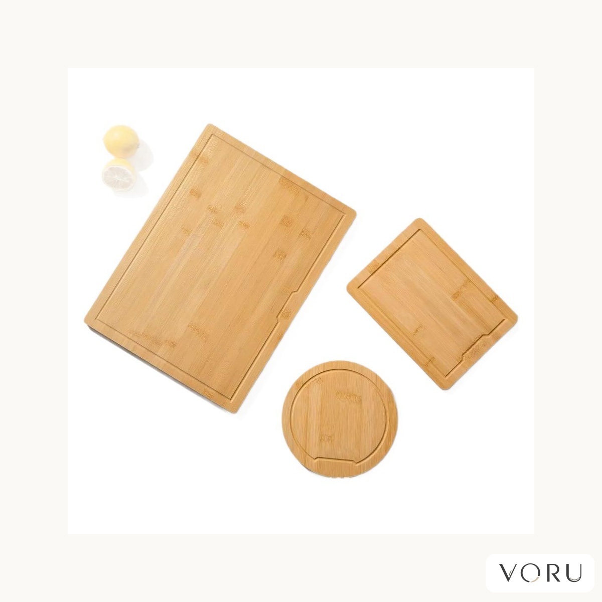 VORU Bamboo Cutting Board