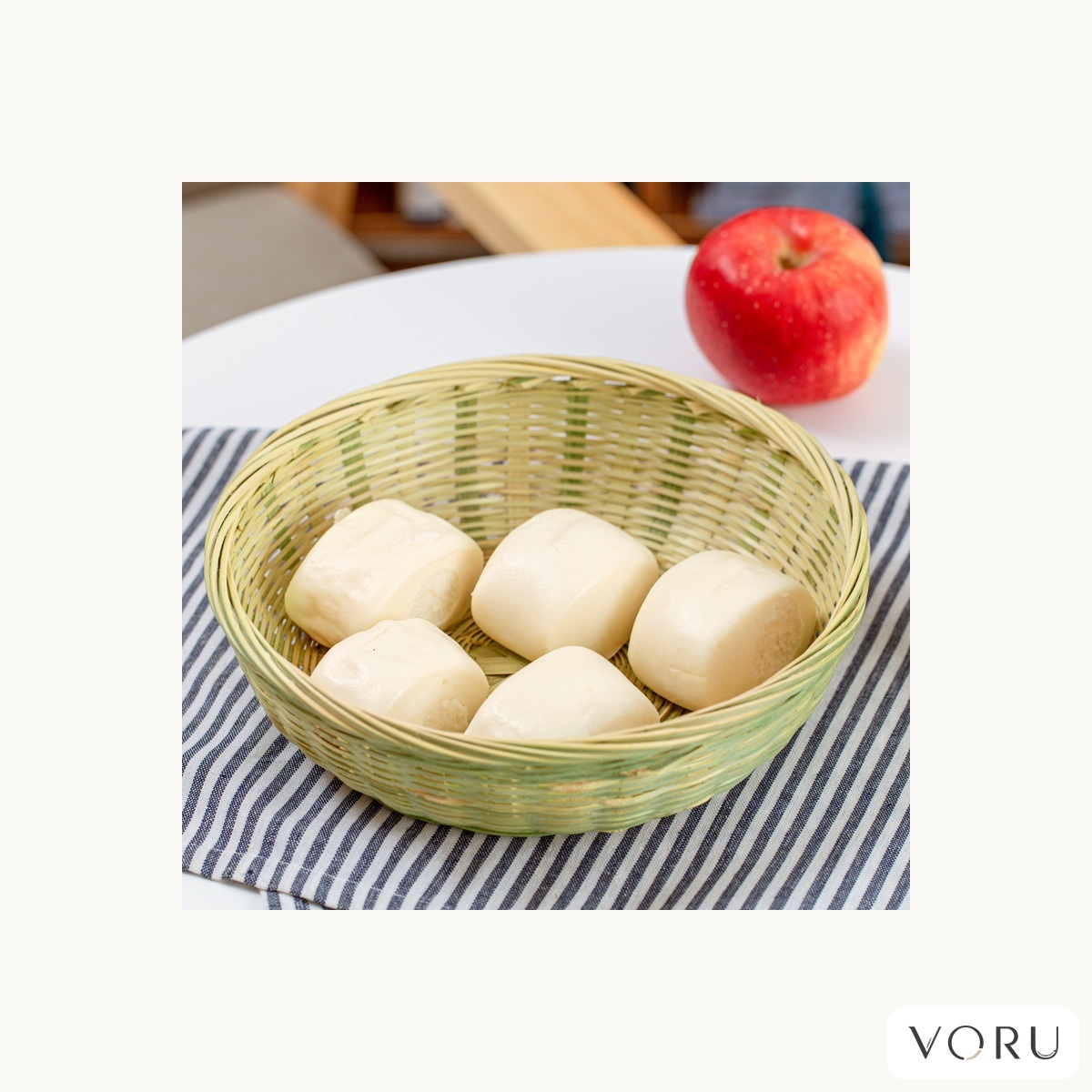 VORU Handwoven Bamboo Serving Basket