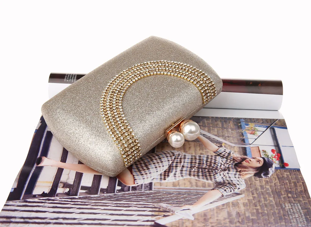 YNSSK Evening Bag Clutch Side View