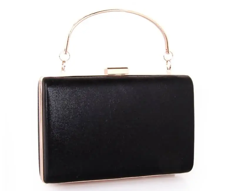YNSSK Evening Clutches for Weddings Black Back View